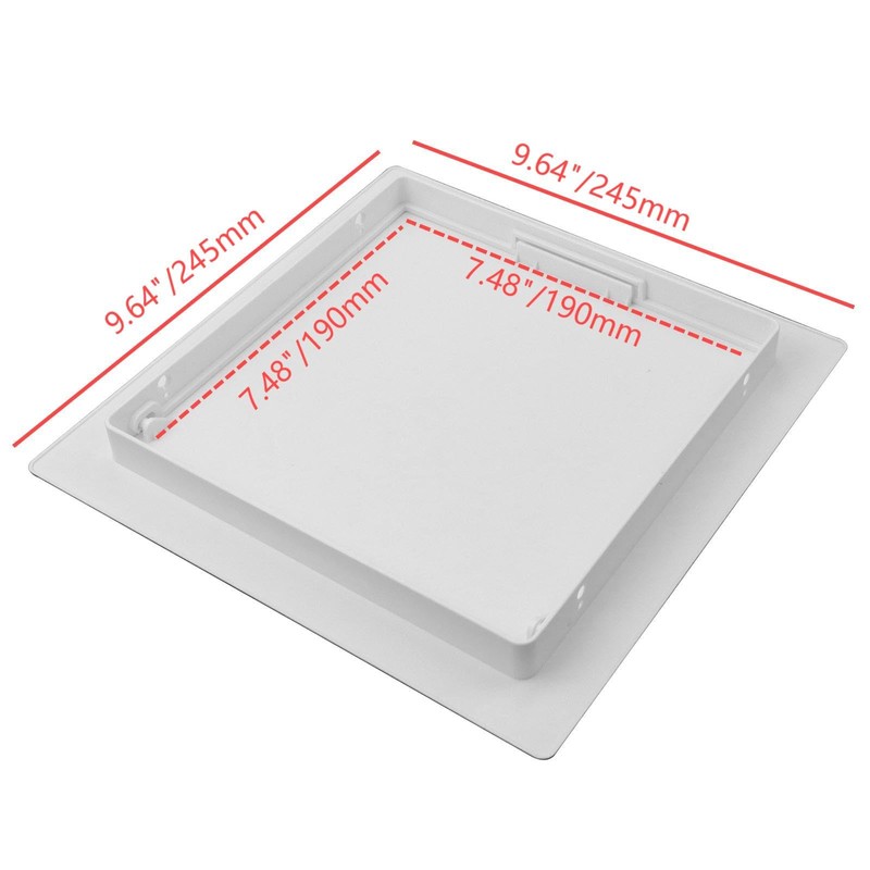Nicerity Access Panel Door Plumbing Access Panel,9.64"x9.64" Hole Cover for