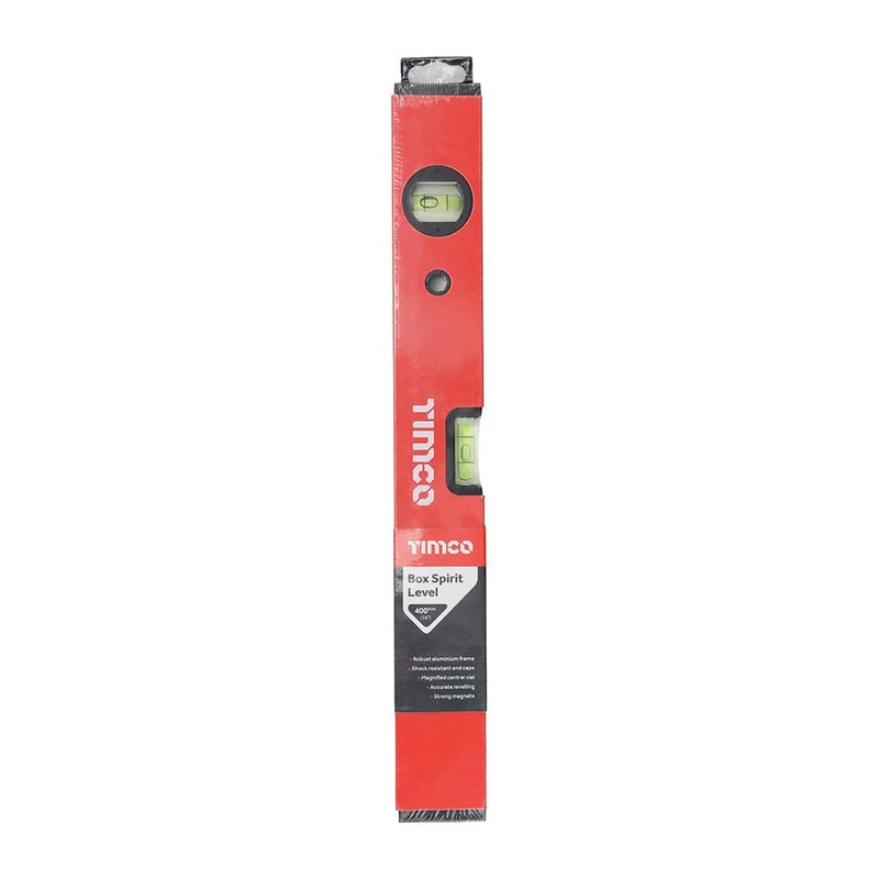 TIMCO - Spirit Level - Box Beam (Size 400mm -