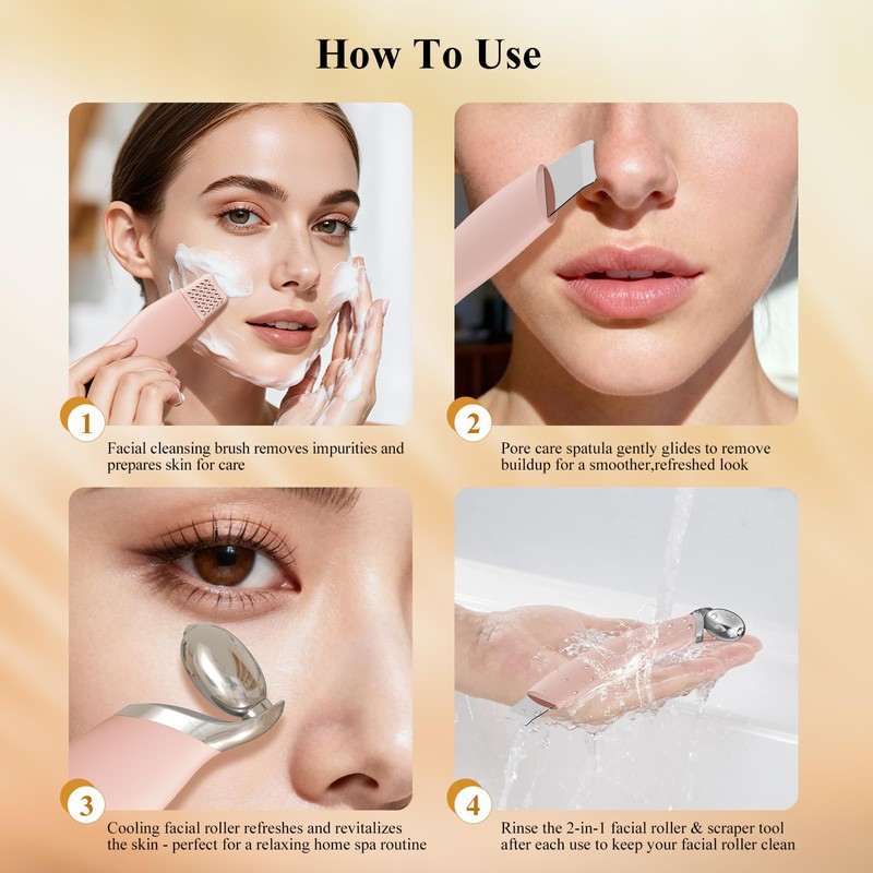 Vangines Ice Roller for Face & Eyes, Cooling Facial Roller