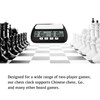 Digital Chess Clock, Professional Electronic Chess Timer with Alarm, Multifunction