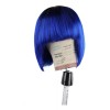 Beautyonline Peluca De Cabello Humano Natural Liso De 20 Cm,
