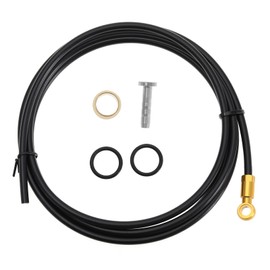 ECSiNG 1 Set Bicycle Five Wire Brake Oil Pipe Set Compatible with Shimano Deore SLX XT XTR Bicycle Hydraulic Disc Brake Hose Kit Bike Accessories