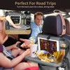 LUCMO Car Backseat Organizer with Tablet Holder,6 Storage Pockets Car