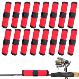 16 Pack Bait Gloves Lure Wrap Lure Covers Fishing Bait Covers Easily See Lure Hook Covers Lure Guard to Keep Fishermen Fishing Safe for Fishing Rod