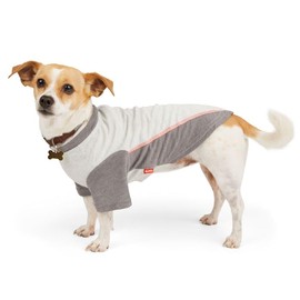 Reddy Grey Cooling Tonal Dog Tee, X-Small
