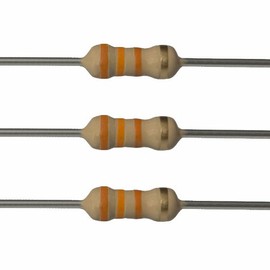 E-Projects 100EP51433K0 33k Ohm Resistors, 1/4 W, 5% (Pack of 100)