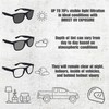 EJ The Main Street Original Clear-to-Grey Auto-Tint Motorcycle Glasses