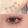 Lower Eyelashes, Partial False Eyelashes, Lower Eyelashes, Natural Eyelash Extensions,