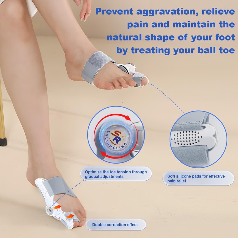 DGMI Adjustable Hallux Valgus Splint, Hallux Valgus Correction, Hallux Valgus