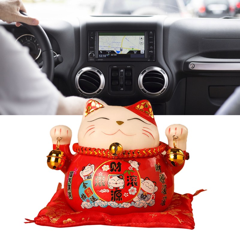 Lucky Cat Coin Bank 4.5in Exquisite Cute Bring Luck Good