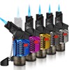 SAMNIU 5 Pack of Torch Lighter, 30° & 45° Rotatable