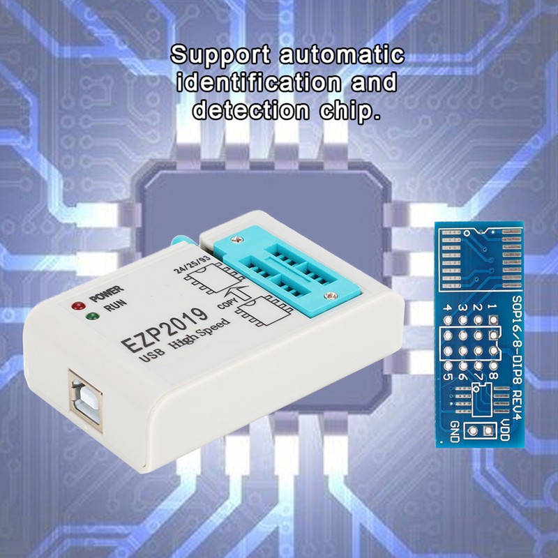 EZP2019 High Speed USB SPI Programmer With 3 Tested Base