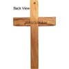 Logos Trading Post Holy Land, Jerusalem, Olive Wood Wall Cross