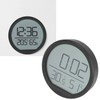Indoor Thermometer Hygrometer Multifunction Thin Accurate Wall Mounted Digital Alarm