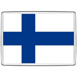Pixly® Finland Flag Fridge Magnet Large Jumbo Size Finnish Keepsake Country Souvenir Novelty Refrigerator Magnets Gift