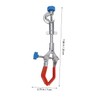 Ciieeo 1pc Three Prong Flask Clamp Beaker Holder Support Clip