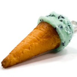 Food Sample Key Holder, Ice Cream (Mint) 091 OK