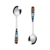 Turbokey 7.3 Inch Soup Spoons Set 304 Stainless Steel Spoons