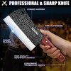 MDHAND Butcher Knife Set, 8PCS Butcher Cleaver Knife Set for
