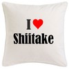 I Love Shiitake Cushion Cover 40 cm x 40 cm