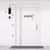 ASDFG Deep Resonance Serenity Bell Large Metal Cylinder Wind Chimes