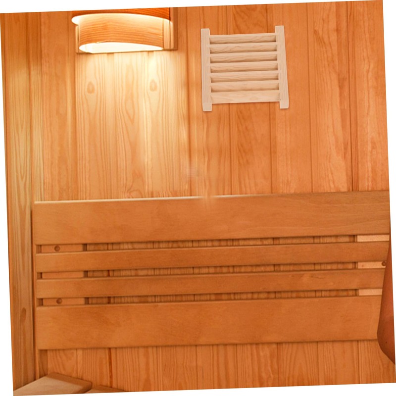 Tofficu Sauna Air Vent Grille Panel for Steam Room Ventilation