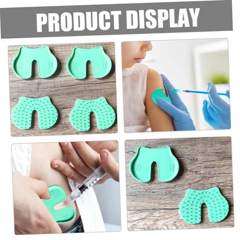 Healeved 4pcs Injection Pain Reducer Pads Shot Helper for Kids