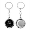 moonwood 7pcs Metal Photo Keychain Cover Photo Frame Locket Pendant