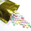 QQ Studio 100 bolsas de aluminio Mylar de colores brillantes