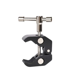SZSL Super Clamp Crab Scissors Max Clamping Distance 55mm 1/4" Screw Hole and 3/8" Screw Hole Support Multi-Purpose Clamp Camera Arm Clamp Head Multi Clamp Free Clamp DIY Shelf Hook Camera Tripod Soft
