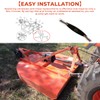 MOTOQUEEN Heavy Duty Replacement Bush Hog Rotary Grass Cutter Blades