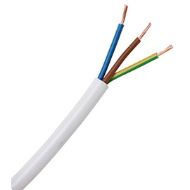 Kopp Power cord H03 VV-F, 3 x 0.75 mm².