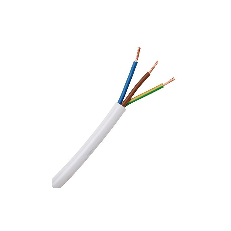Kopp Power cord H03 VV-F, 3 x 0.75 mm².