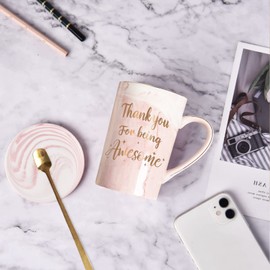 Taza de agradecimiento, taza de agradecimiento por ser impresionante, regalos de acompañante para mujeres, regalos de agradecimiento para amigos, compañeros de trabajo, asistente administrativo,