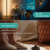 EDISHINE Wood Dimmable Floor Lamp with Remote Control 7 Color
