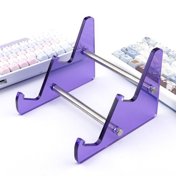 COOMICKEY Acrylic Keyboard Display Stand Holder Mechanical Computer Keyboard Stand