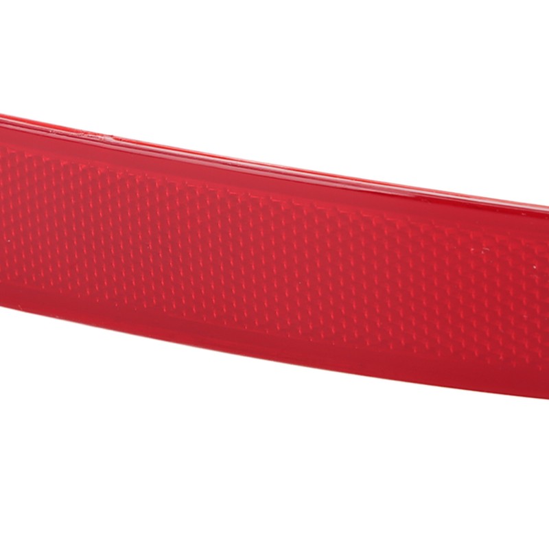 1 Pair Rear Bumper Reflector 63147318556 Red Housing Strong Retroreflection