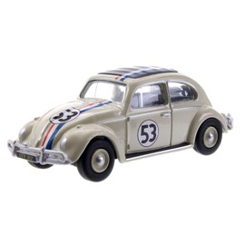 Oxford Diecast 76VWB001 Pearl White 53 VW Beetle