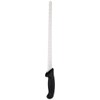 Mercer Culinary M23010 Millennia Black Handle, 10.3-Inch Granton Edge, Salmon,
