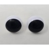 Pair of Zim's 30mm Large Round Black and White Wide