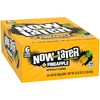 Now & Later Original Taffy Chews Candy, Pineapple, 0.93 Ounce