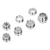 7Pcs/Set Male Female Faucet Adapter Kit with Gasket Brass Aerator