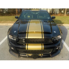 STO N SHO Front License Plate Bracket Compatible with 2010-2012 Ford Mustang Shelby GT500 Super Snake (SNS46)