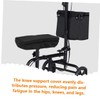 Healeved Knee Walker Cushion Cover Memory Seat Pad for Knee