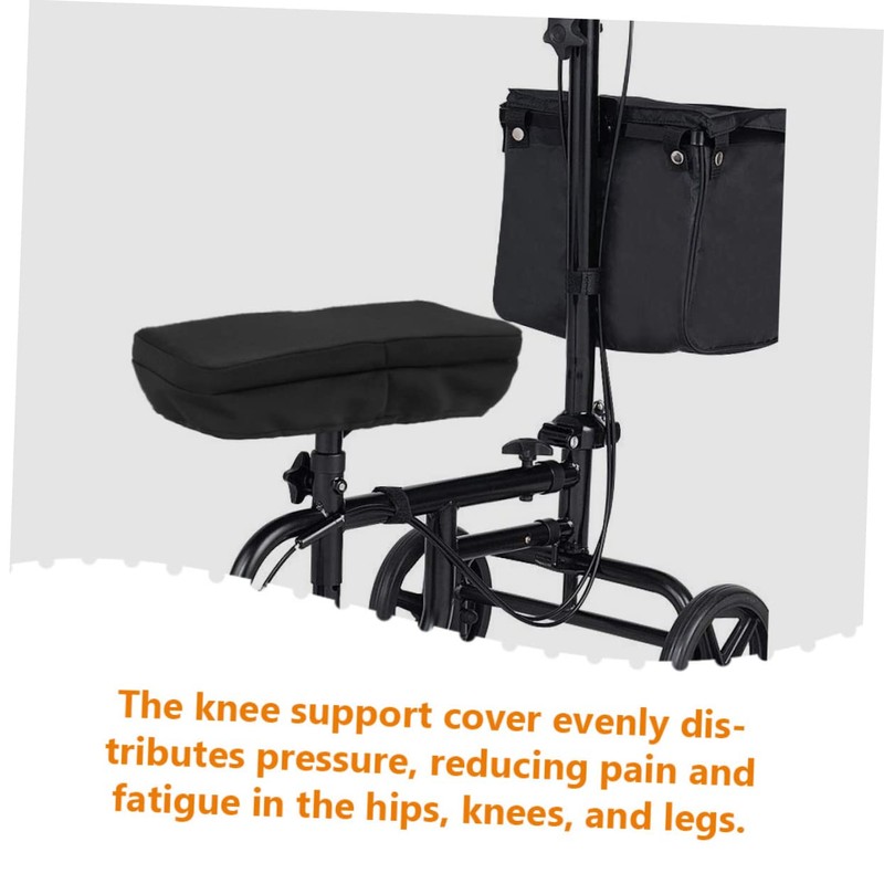 Healeved Knee Walker Cushion Cover Memory Seat Pad for Knee