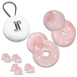 JP London Premium Earplugs for Sleep, Travel & Study | Comfortable, Soft, Portable, Reusable & Effective Sound Protection | High-Fidelity Ear Plugs for Reduces Noise by -33 dB (SNR)