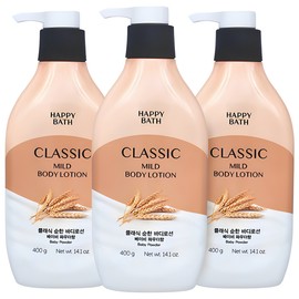 ❤️1+1+1❤️ Happy Bath Really Mild Body Lotion Milk 400g / ❤️1+1+1❤️ 해피바스 정말 순한 바디로션 밀크 400g