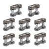 CQSPMOTO 8pcs #25 Chain Master Link Roller Master Connector Steel