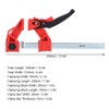 Woodworking Heavy Duty Ratchet F Clamp Adjustable Fixing Bar Clips