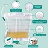 Xiaozhifu Urinbeutel 3000ml, 5 PSC Urinbeutel Beinbeutel, Urindrainagebeutel mit schlauch,
